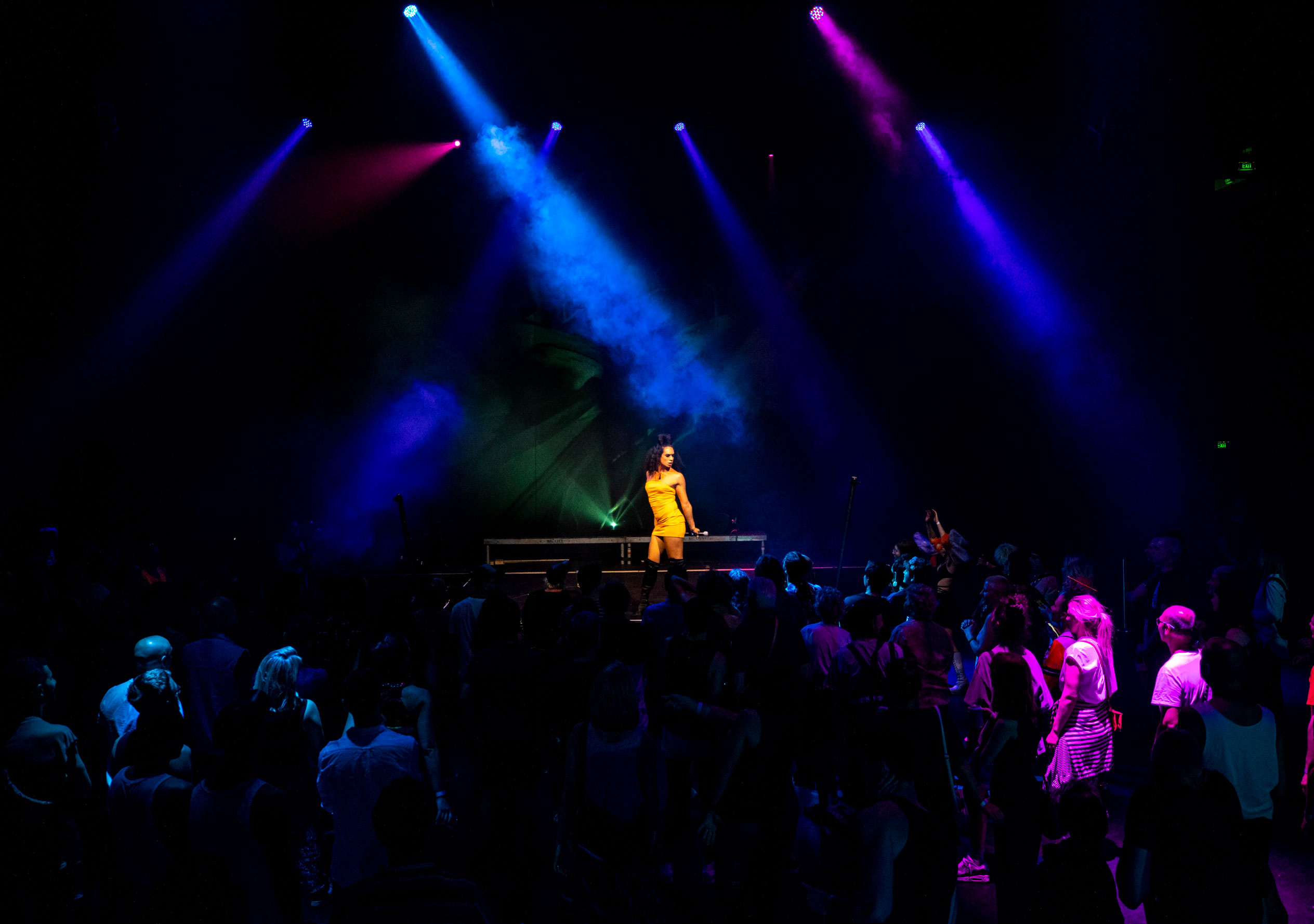 Jamaica Performing In Day For Night, Part Of Liveworks Festival Of Experimental Art, 2019. Photograph By Joseph Mayers