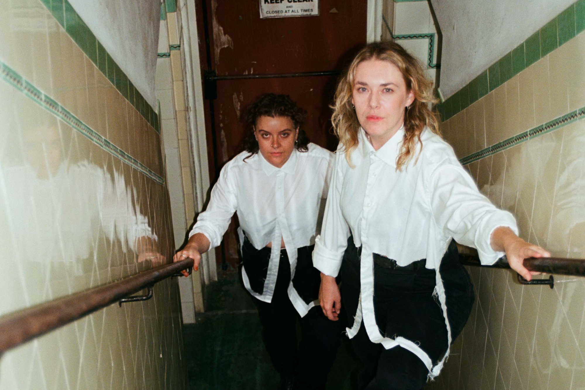 Cheryn Frost and Emma Kew
